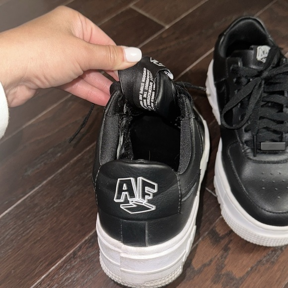 Nike AF1 Pixel leather black - Picture 7 of 13